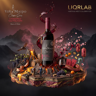 Vina Maipo Cabernet Sauvignon (750ml / ABV: 12%)